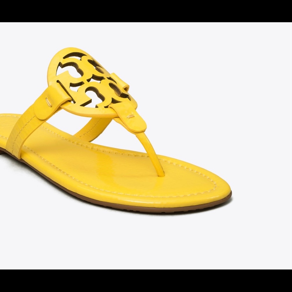 TORY BURCH Miller sandal patent leather - Picture 5 of 6